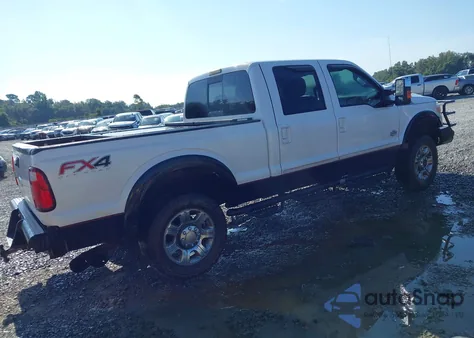 2012 Ford F-250 Lariat z USA, uszkodzony, nr VIN 1FT7W2BT4CEB80588